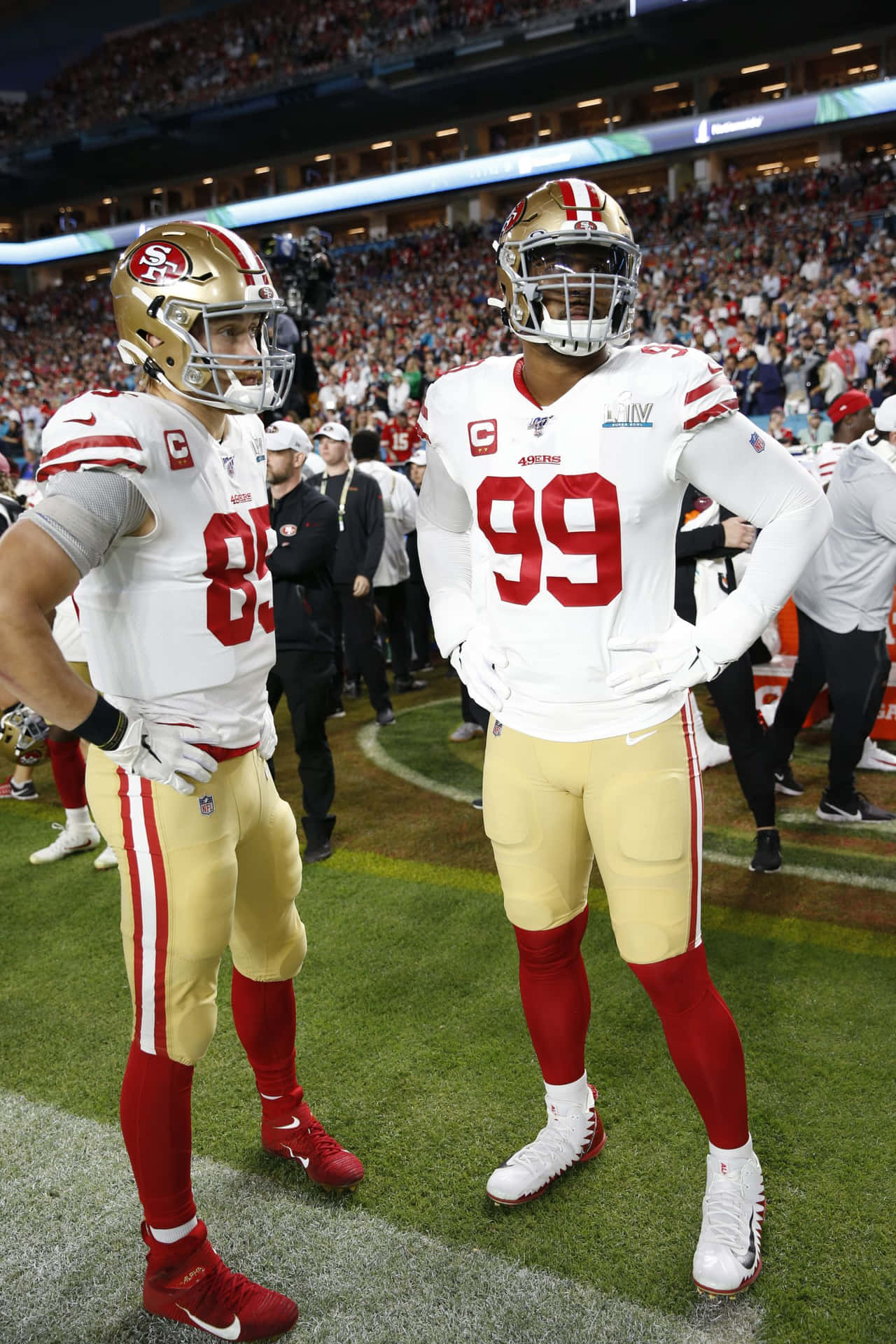San Francisco 49ers Tight End George Kittle Background
