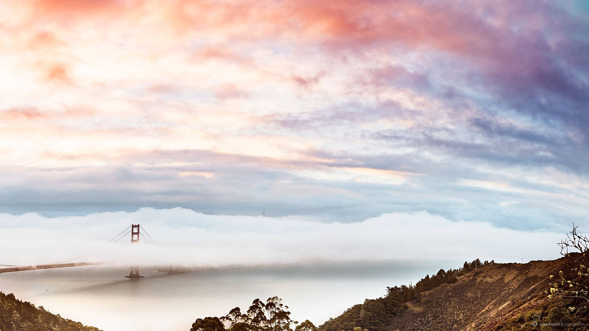 San Francisco Bridge Macbook Background