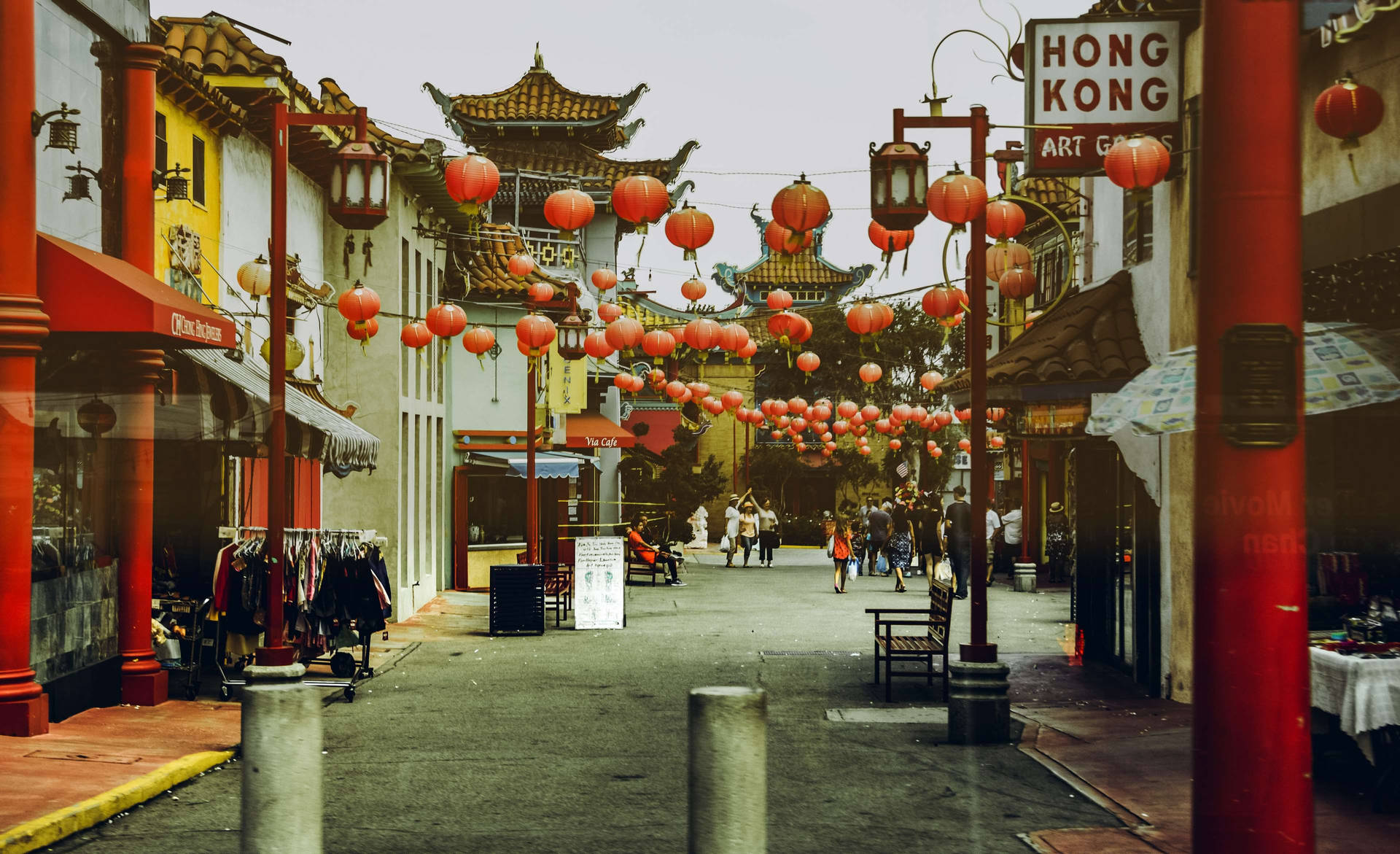 San Francisco Chinatown Background