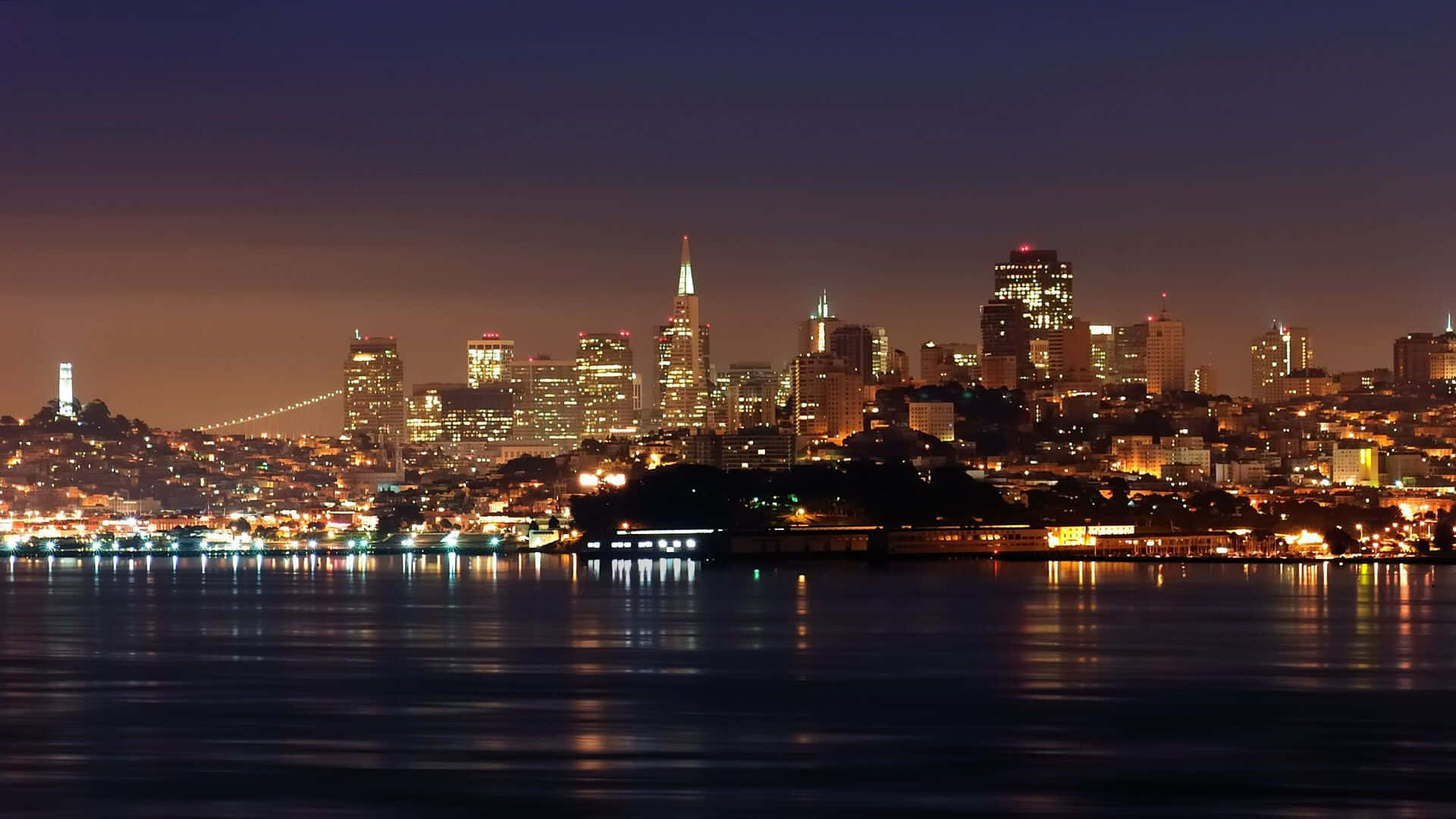 San Francisco City Laptop Background