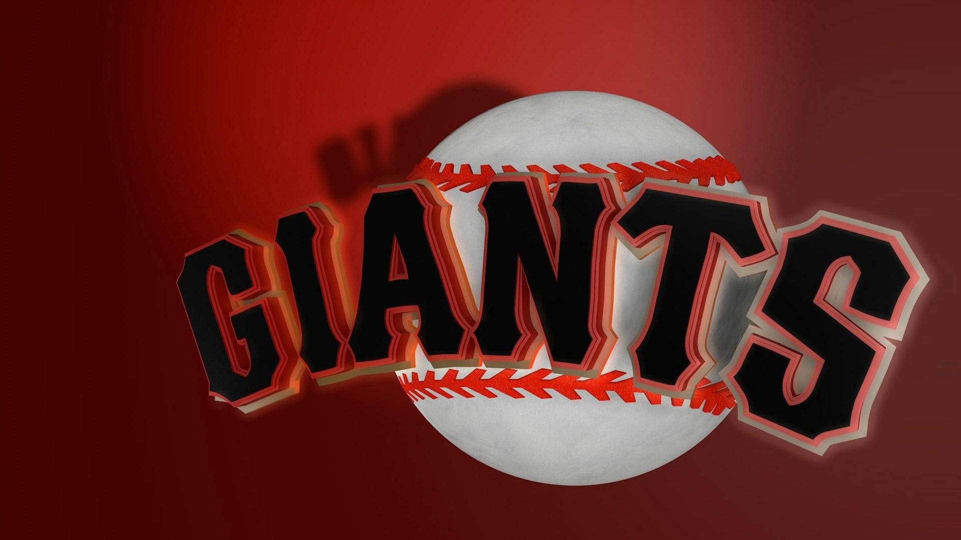 San Francisco Giants Logo In Spotlight Background