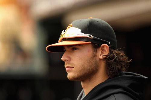 San Francisco Giants' Star Player - Brandon Crawford In Action Background