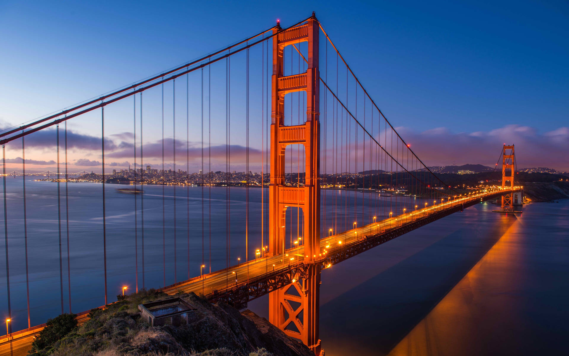 San Francisco Golden Gate Bridge Background