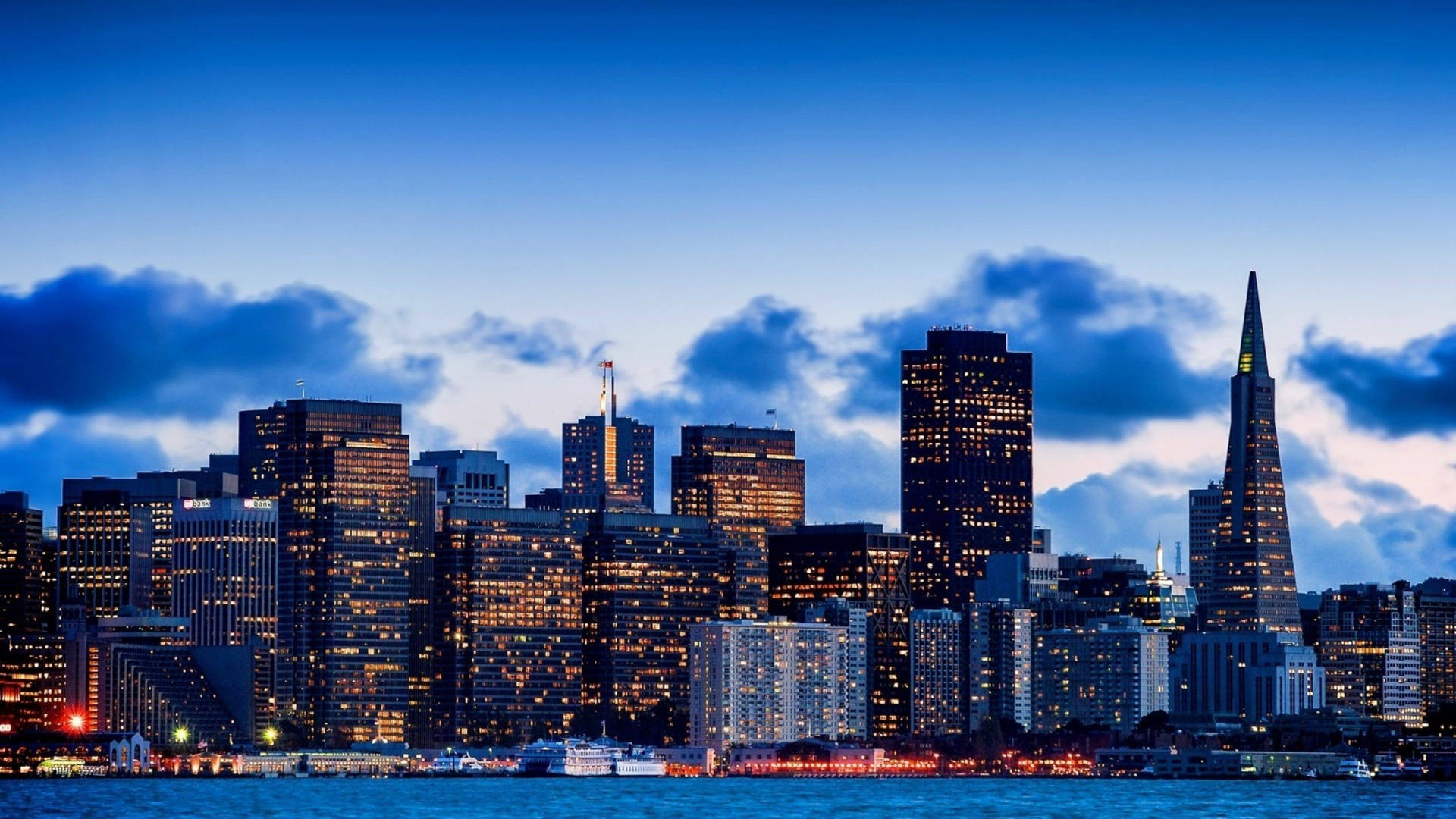 San Francisco Photography City Skyline Background