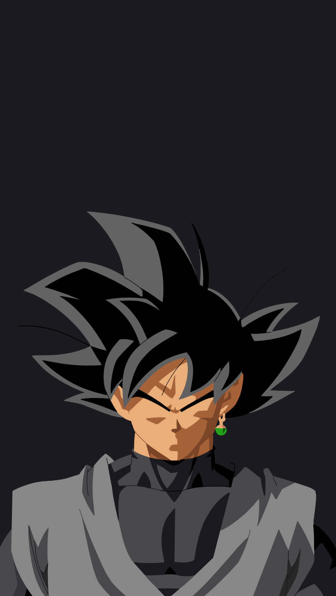 San Goku Dark Aesthetic Anime Pfp Background