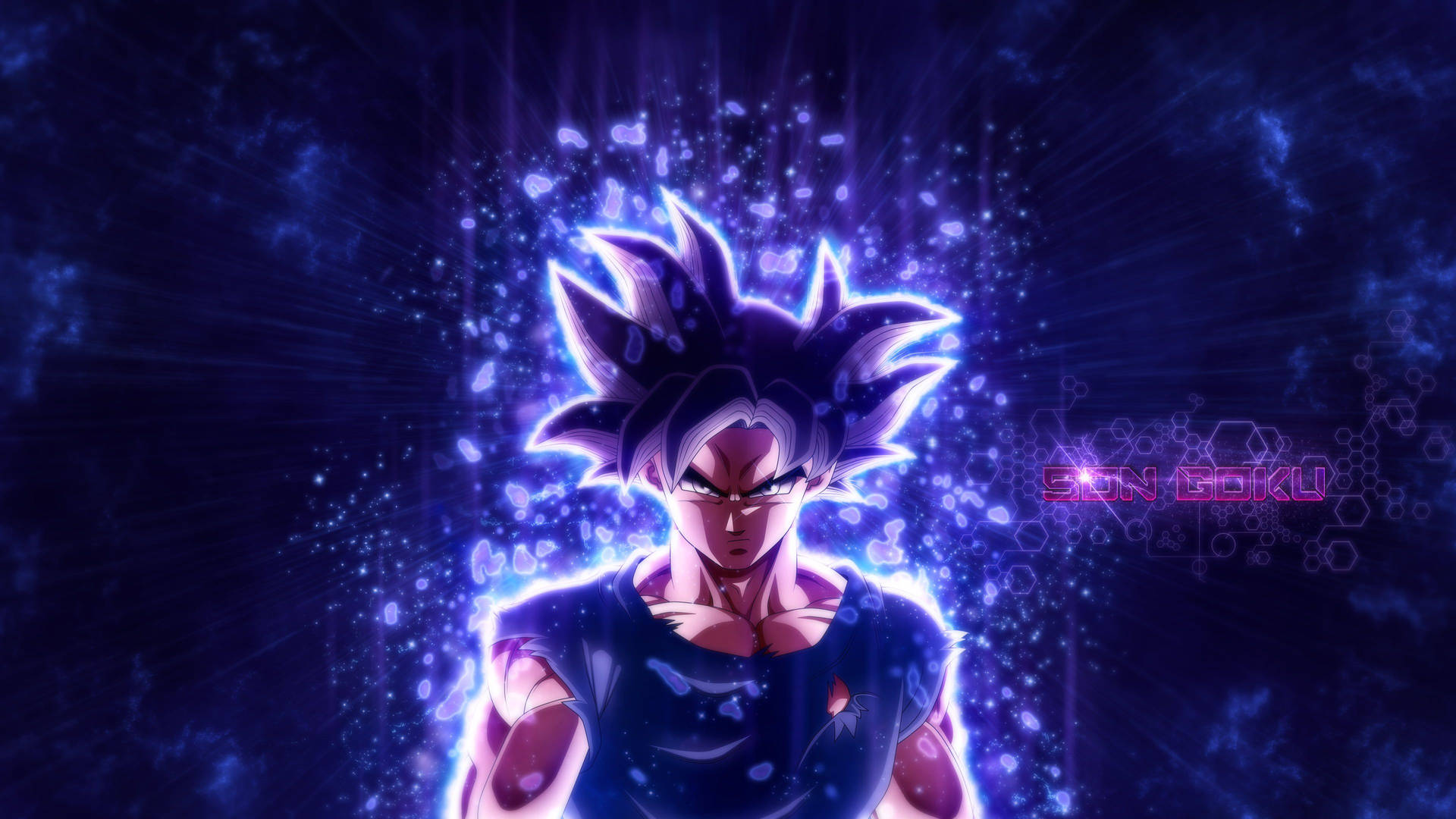 San Goku Ultra Instinct Background