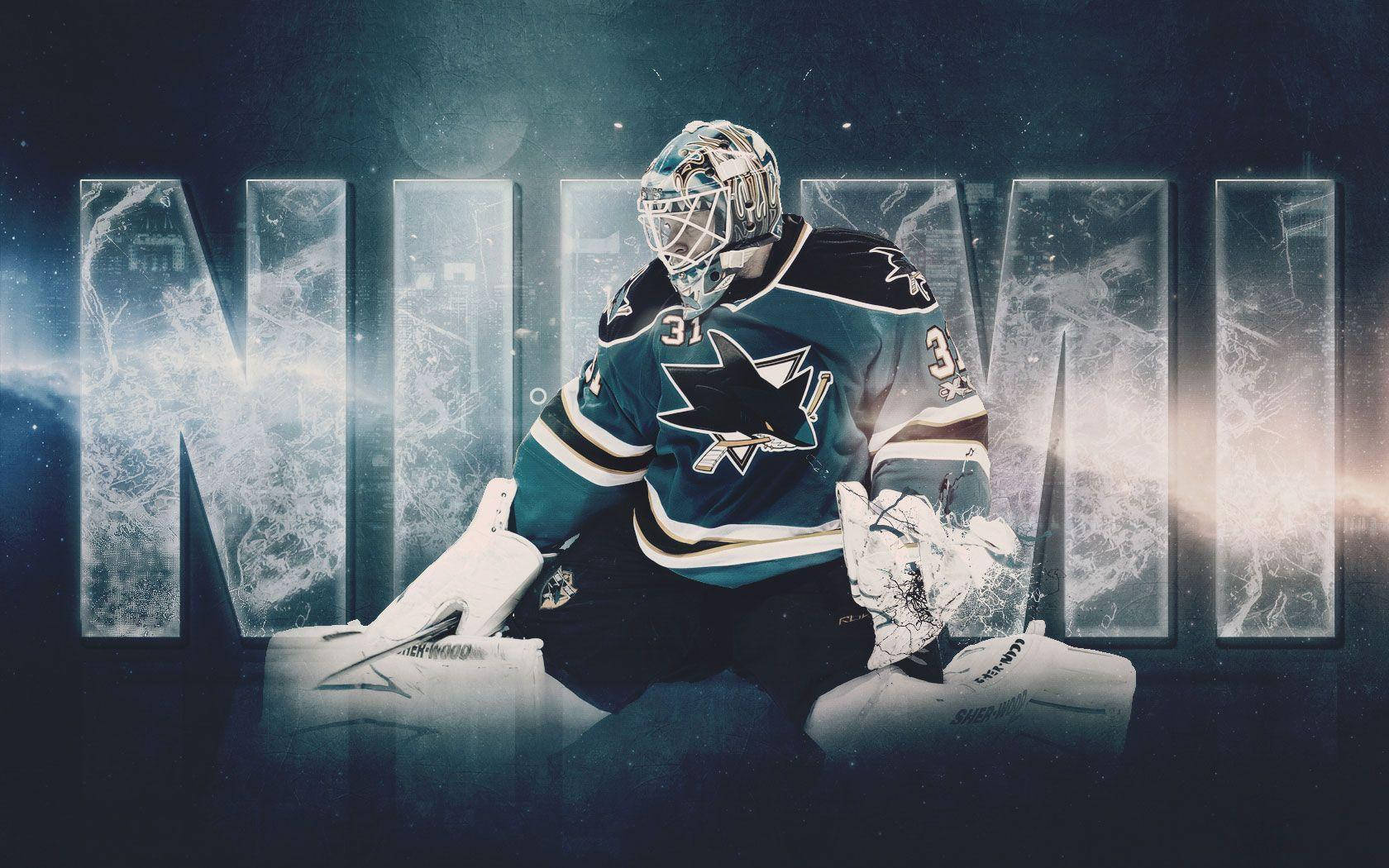 San Jose Sharks Antti Niemi Background