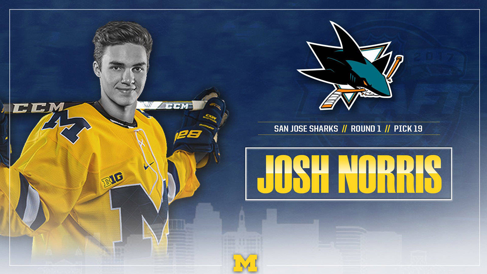 San Jose Sharks Josh Norris Background