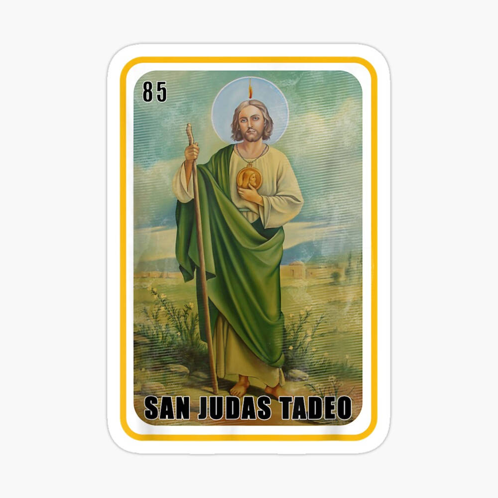 San Judas Tadeo Card Background