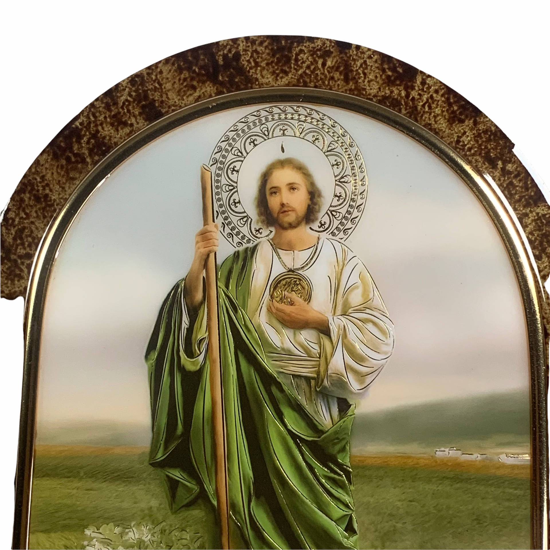 San Judas Tadeo Frame Background