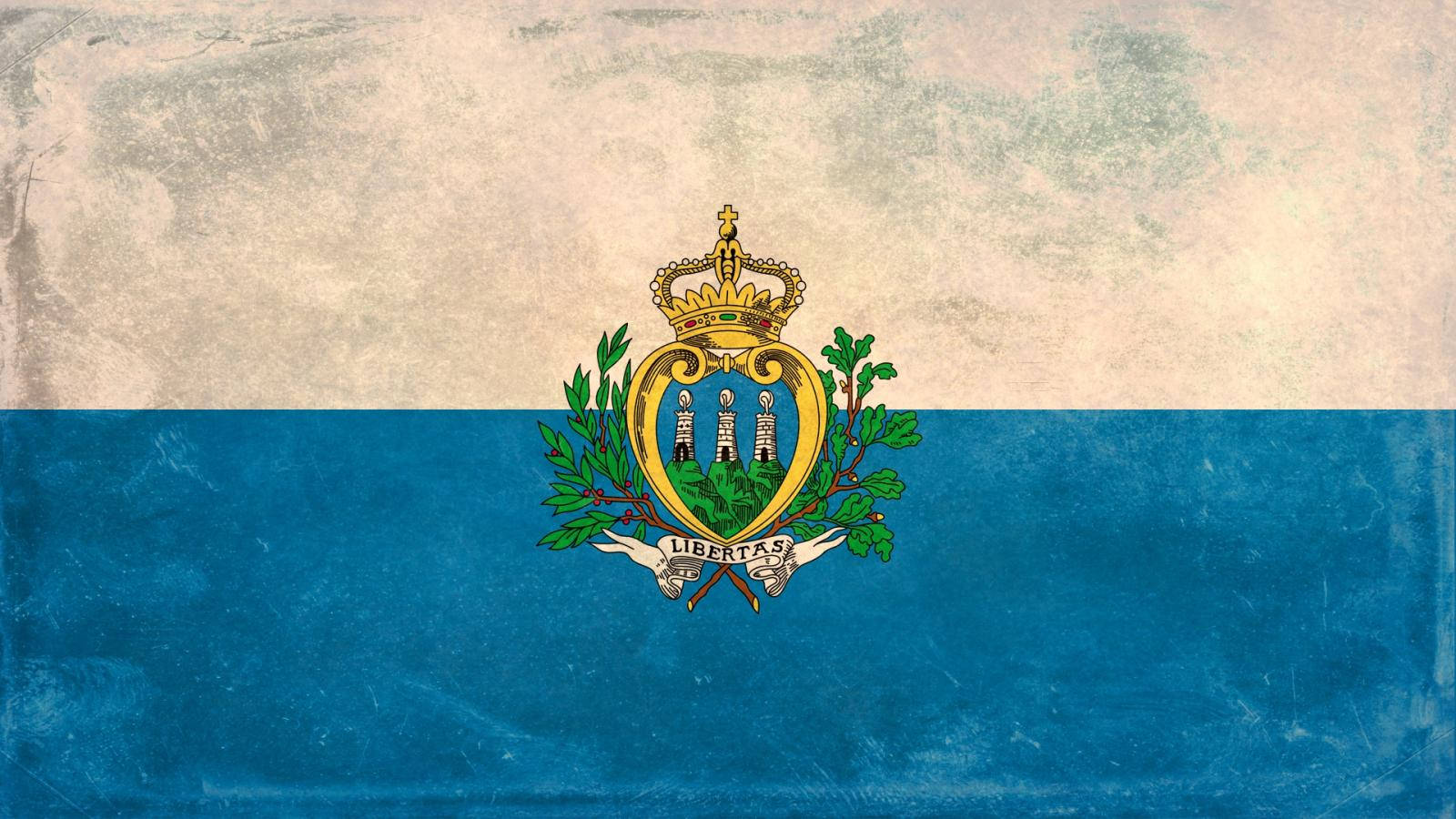 San Marino Flag Art