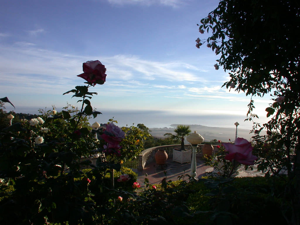 San Simeon Balcony Background