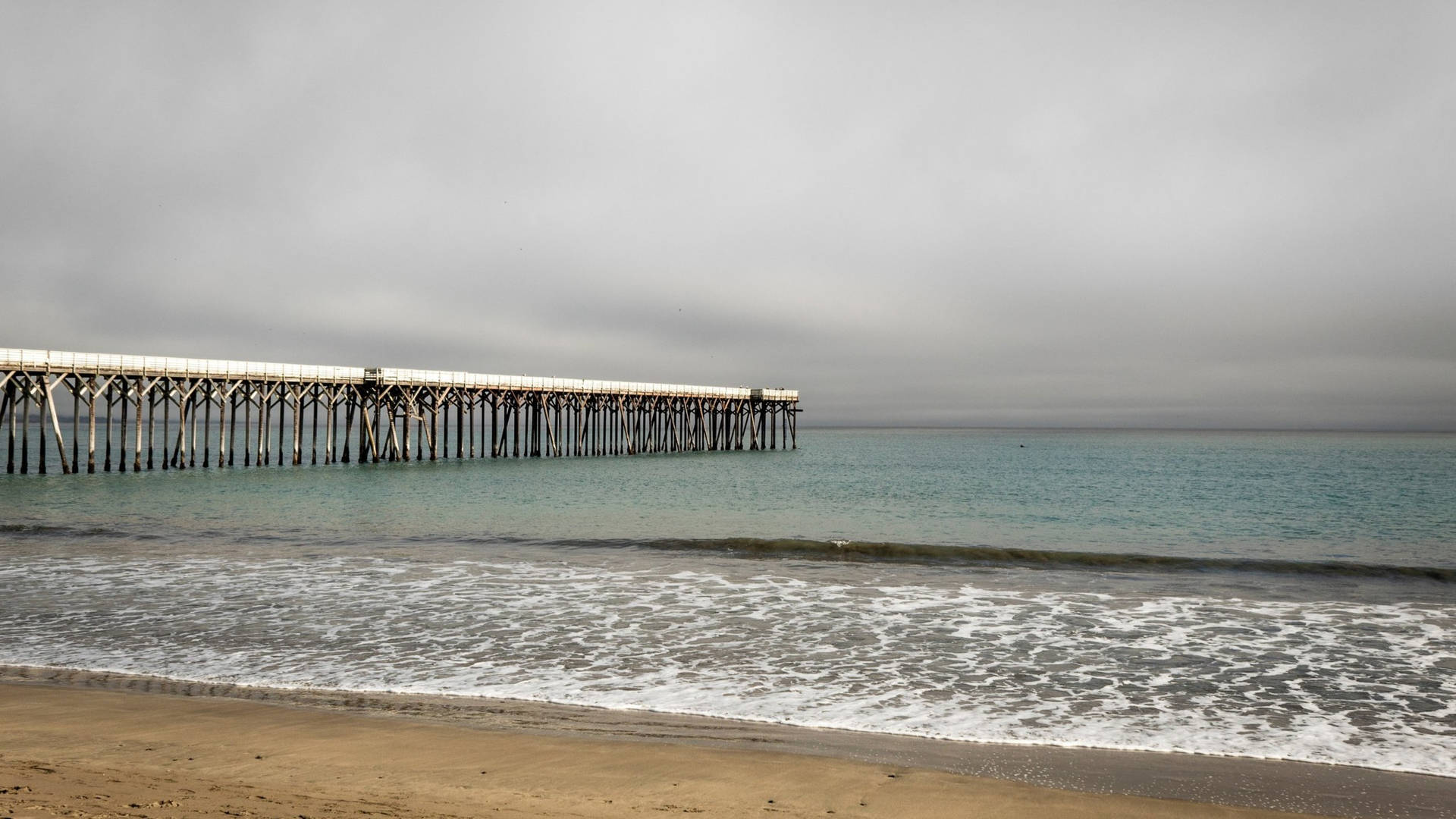 San Simeon Dock View Background