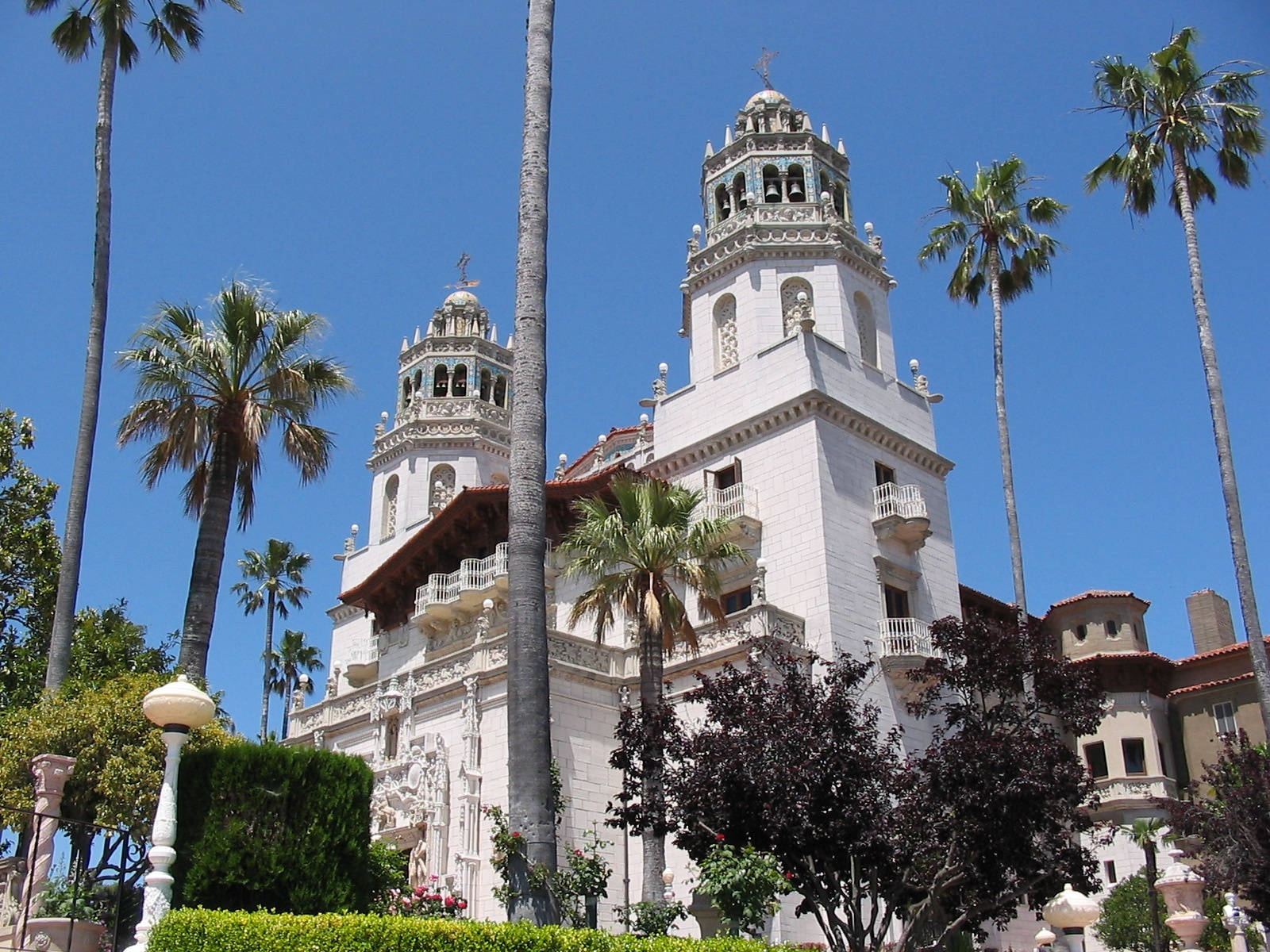 San Simeon Hearst Castle Background