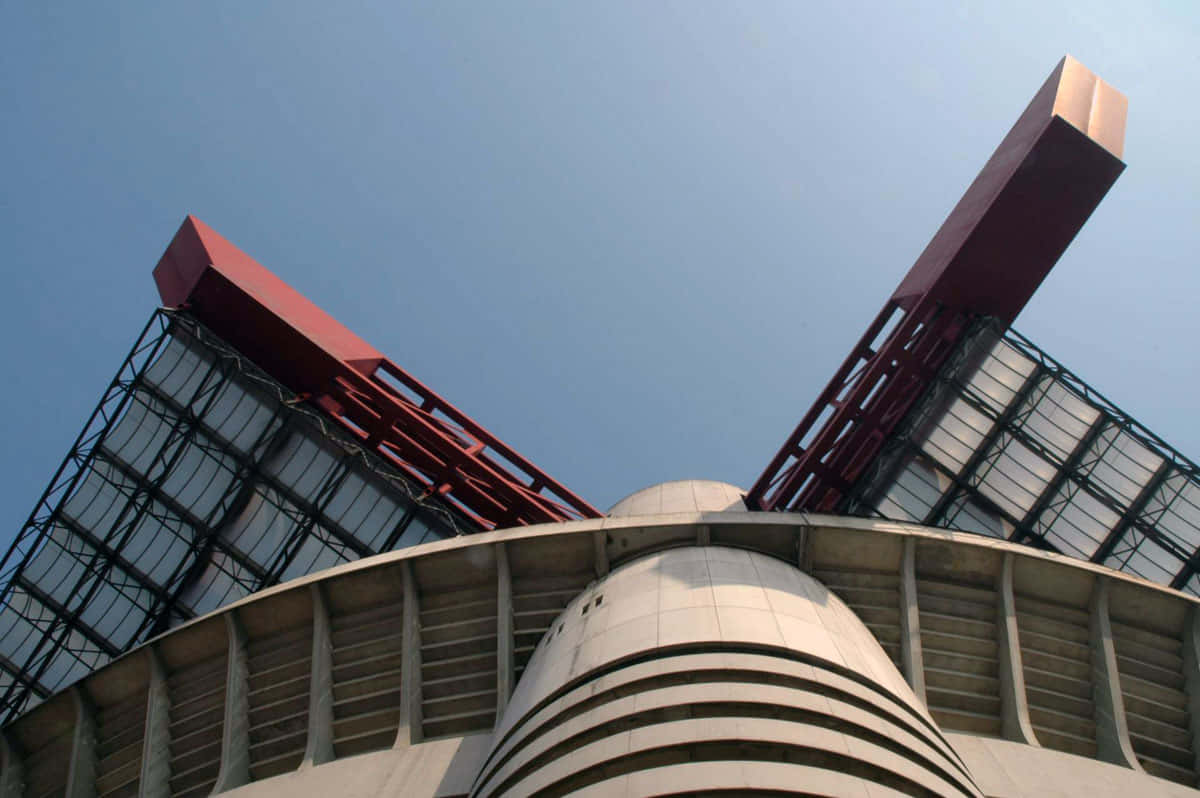 San Siro Stadium Architecture Background