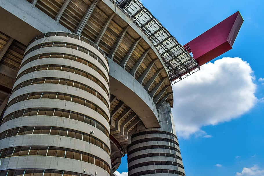 San Siro Stadium Architecture Background