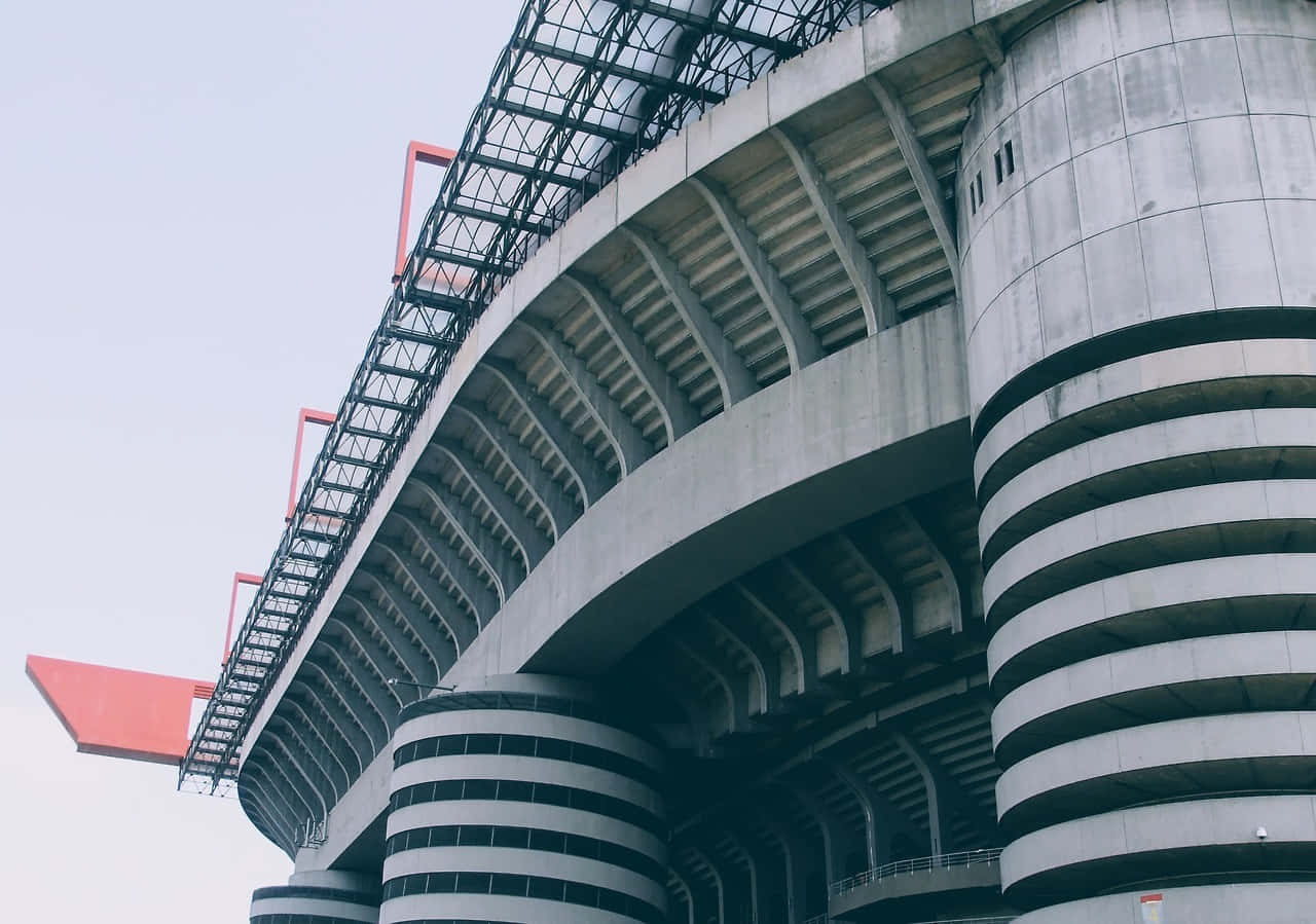 San Siro Stadium Architecture Background