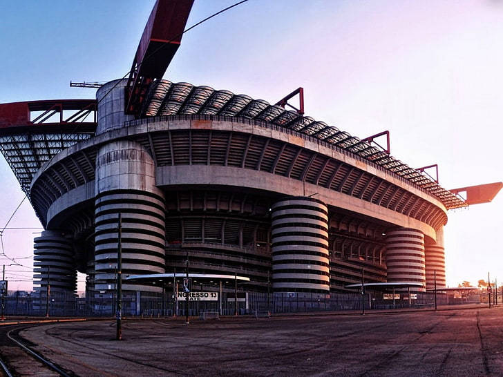 San Siro Stadium In Milan