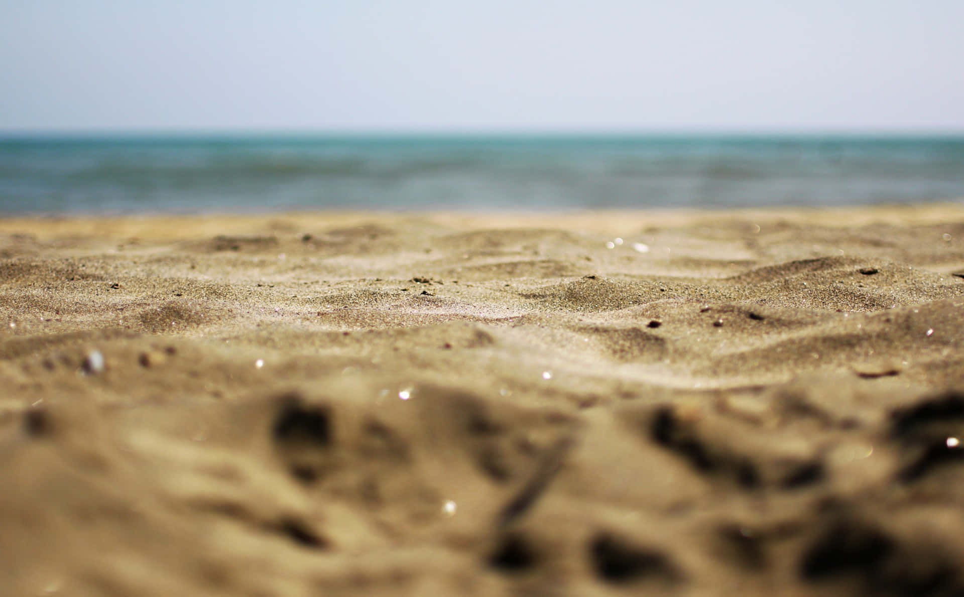 Sand Ground Level Shot Background