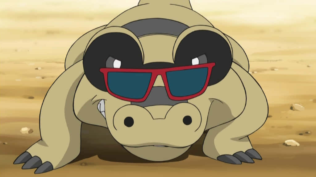 Sandile In Sunglasses Growling Background