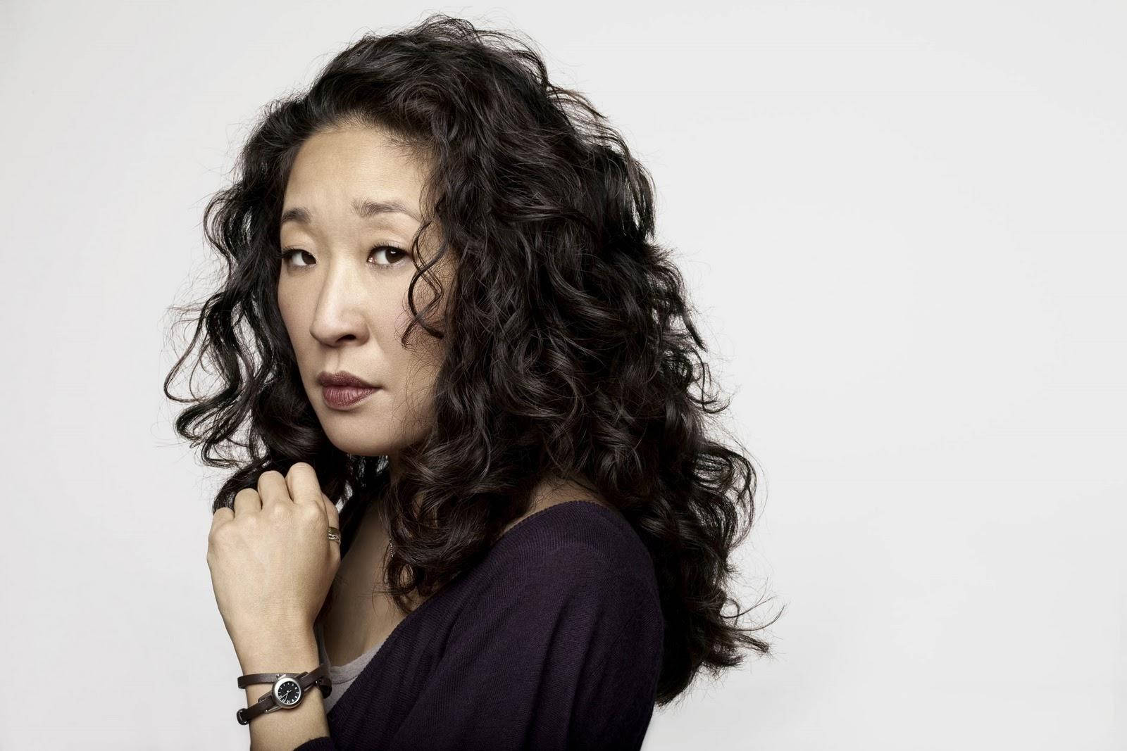 Sandra Oh Marie Claire Magazine Photoshoot Background