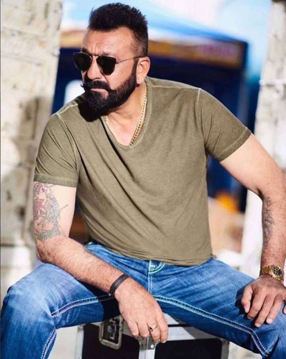Sanjay Dutt Casual Outfit Background