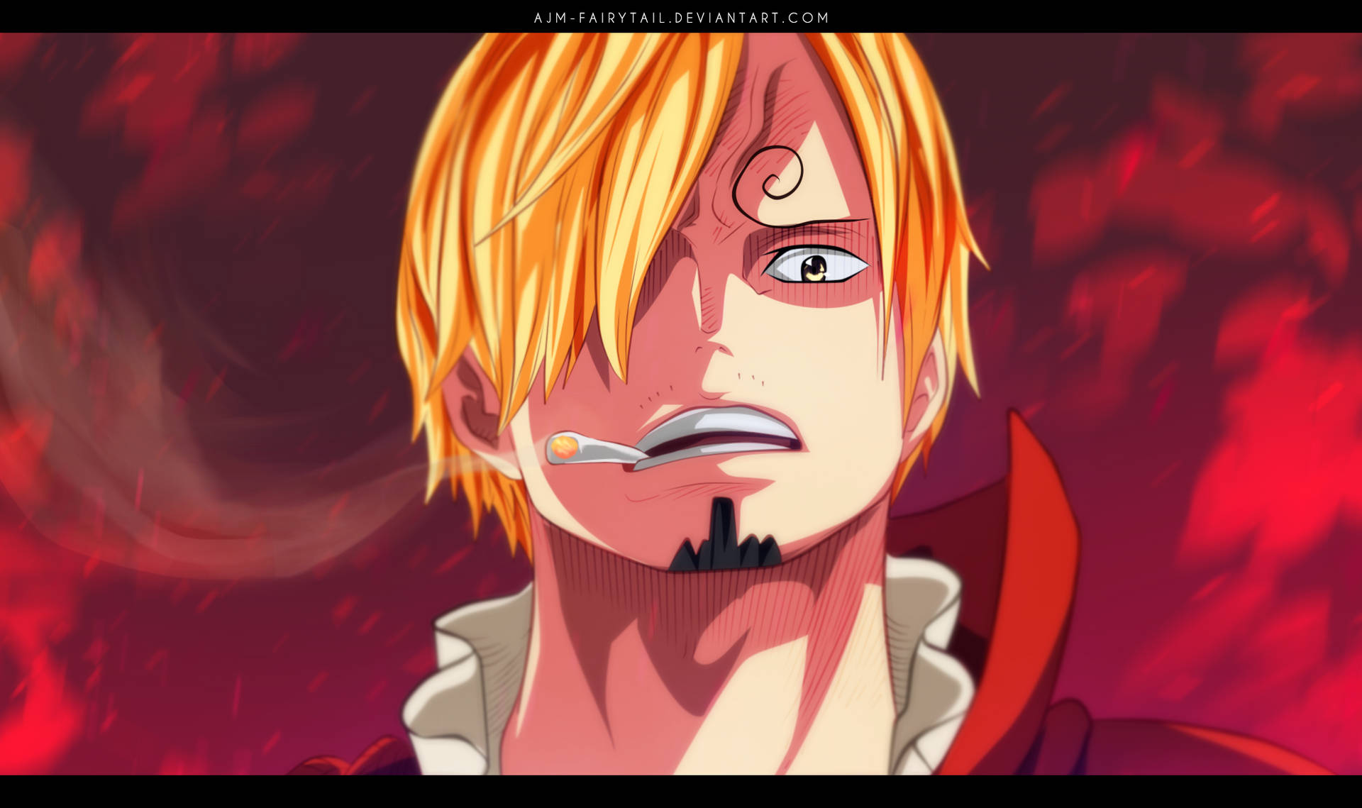 Sanji - Ready For Action Background