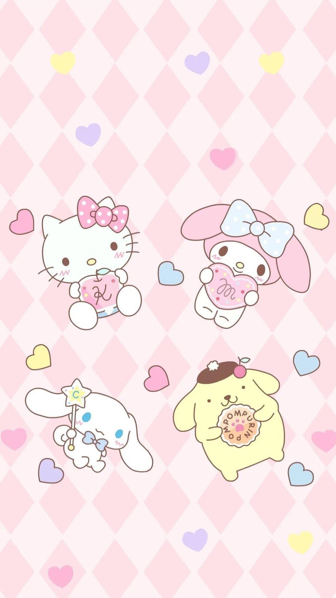 Sanrio Characters Cute Tablet Background
