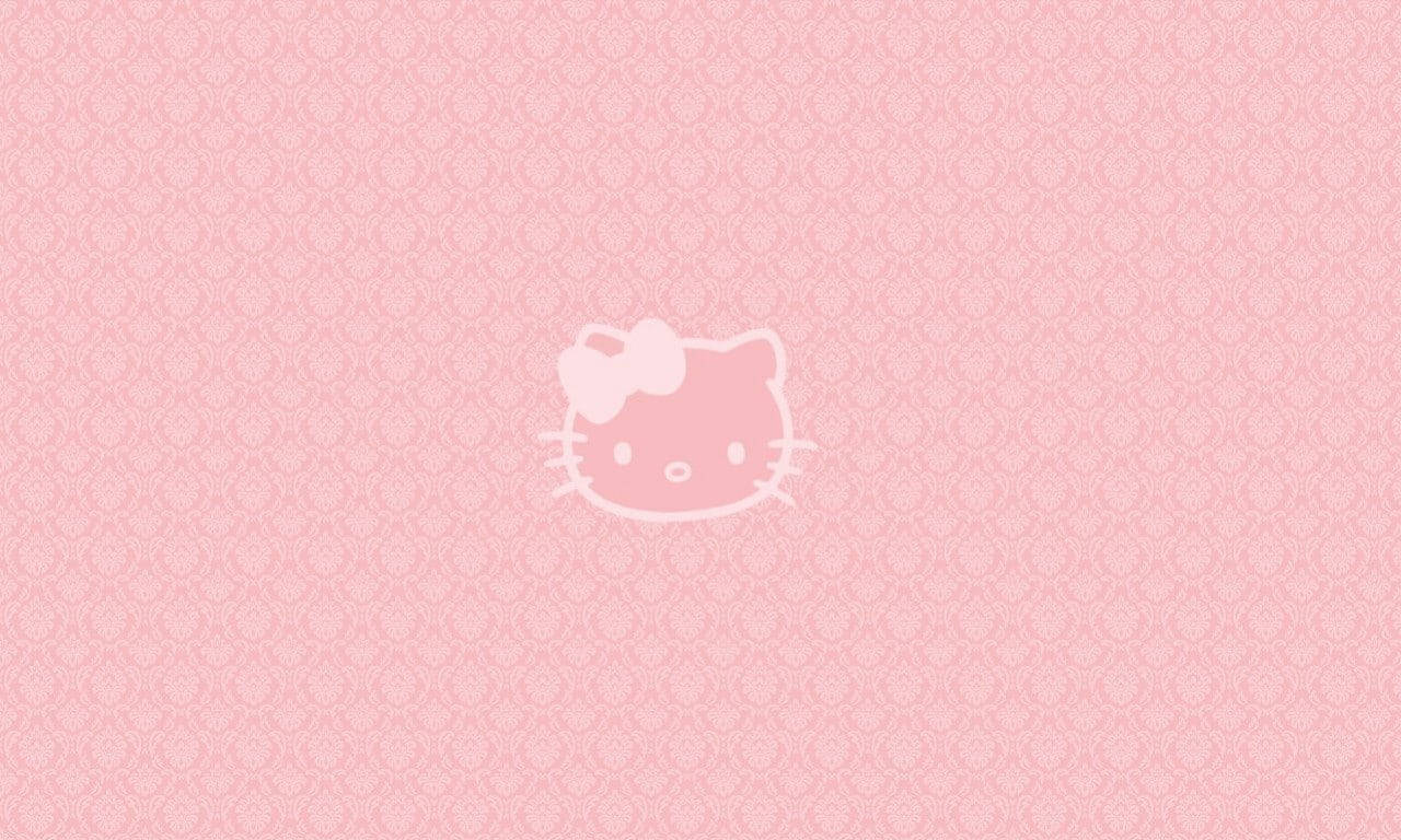 Sanrio Characters Pink Hello Kitty Background
