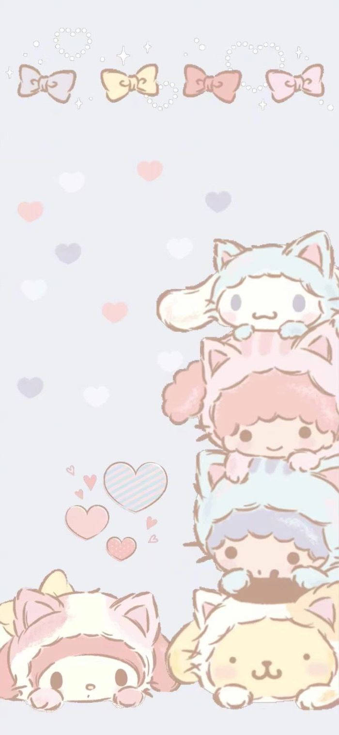 Sanrio Characters With Hearts