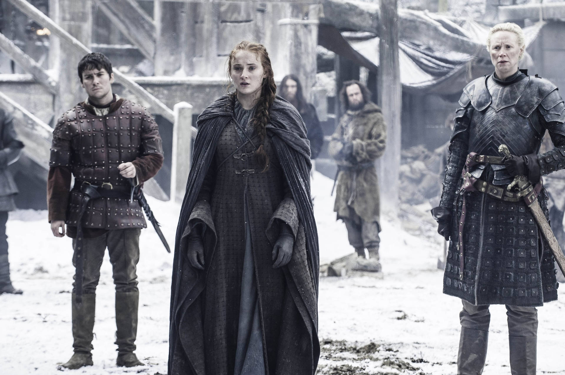 Sansa Stark In Got Season 6 Background
