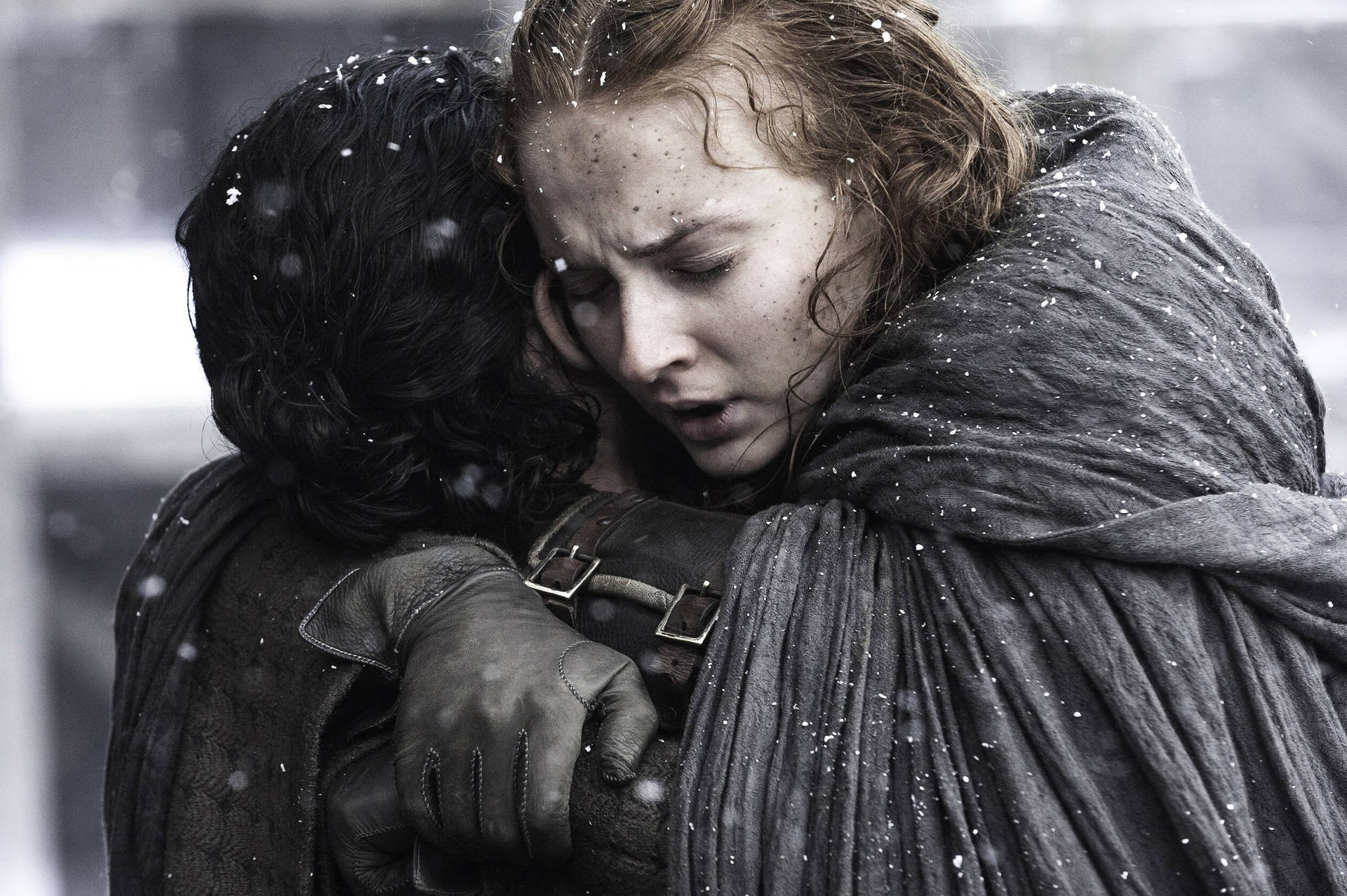 Sansa Stark Reunited With Jon Snow Background