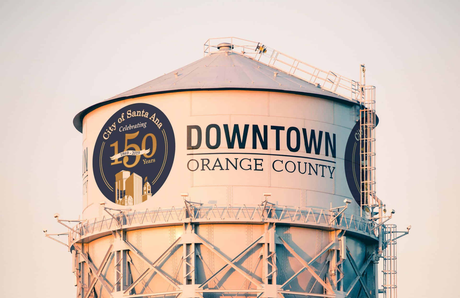 Santa Ana's Historic Water Tower Copyright