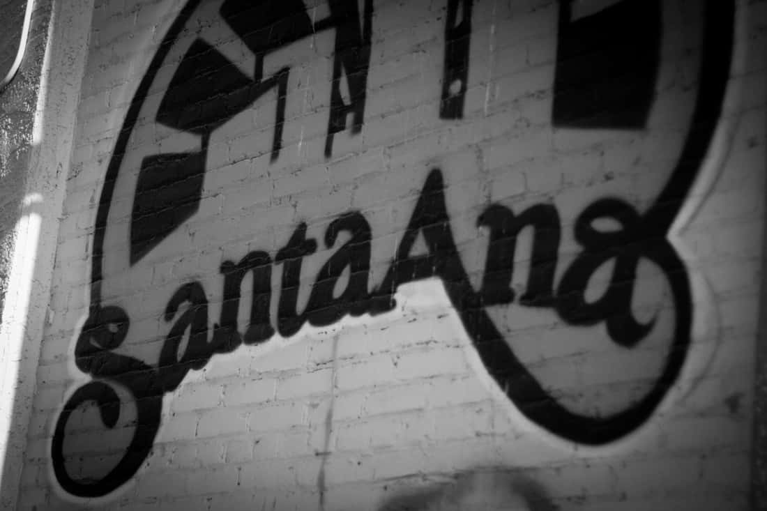 Santa Ana Wall Art Background