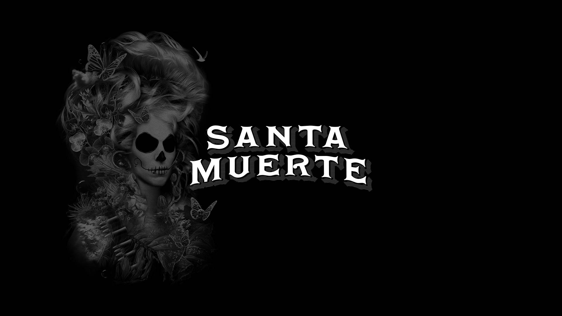 Santa Muerte Desktop Background