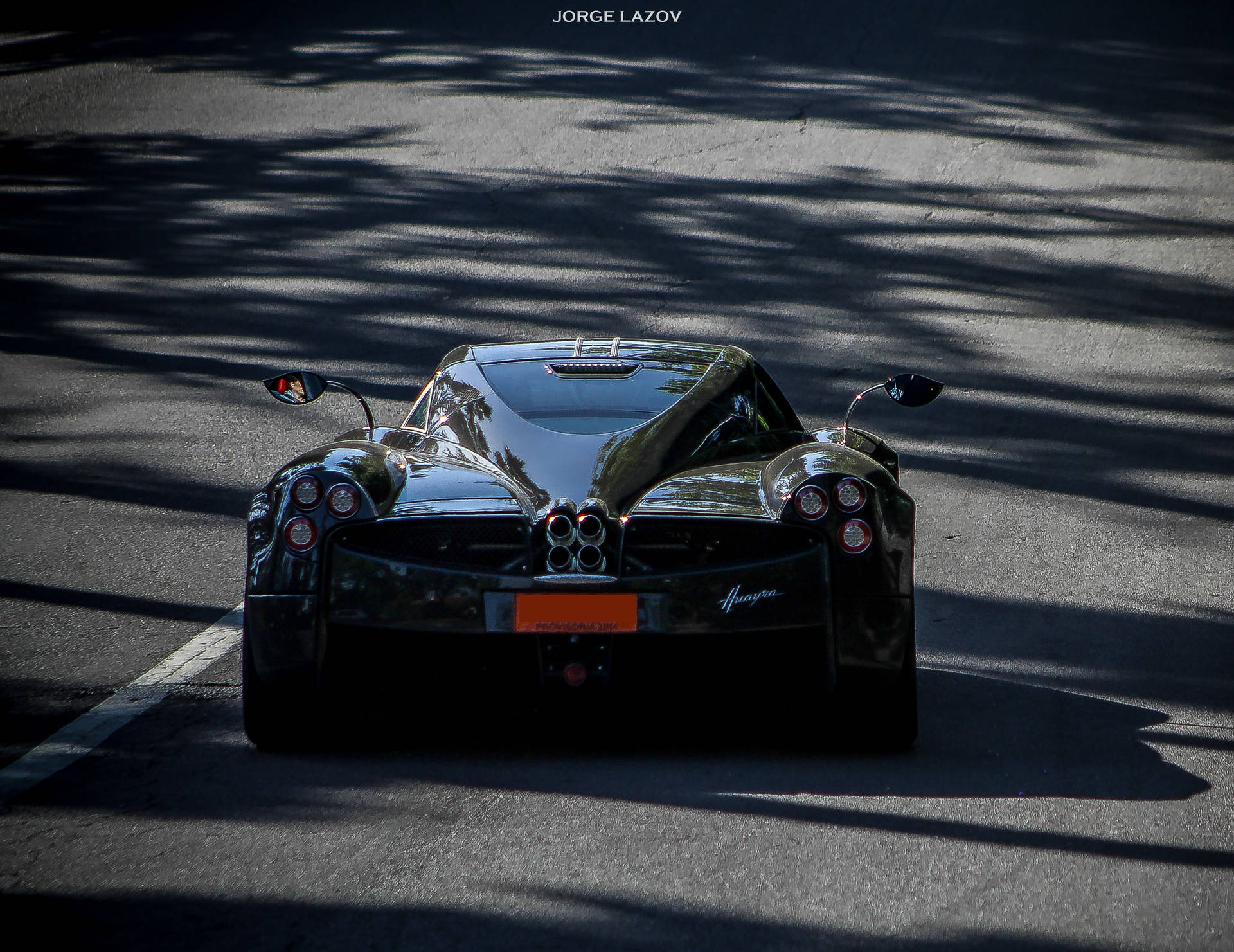 Santiago Chile Pagani Huayra Background