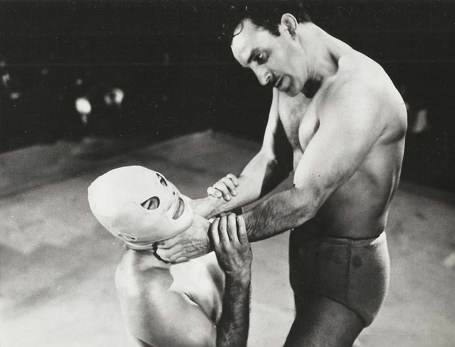 Santo And Blue Demon Versus The Monsters El Santo Movie Background