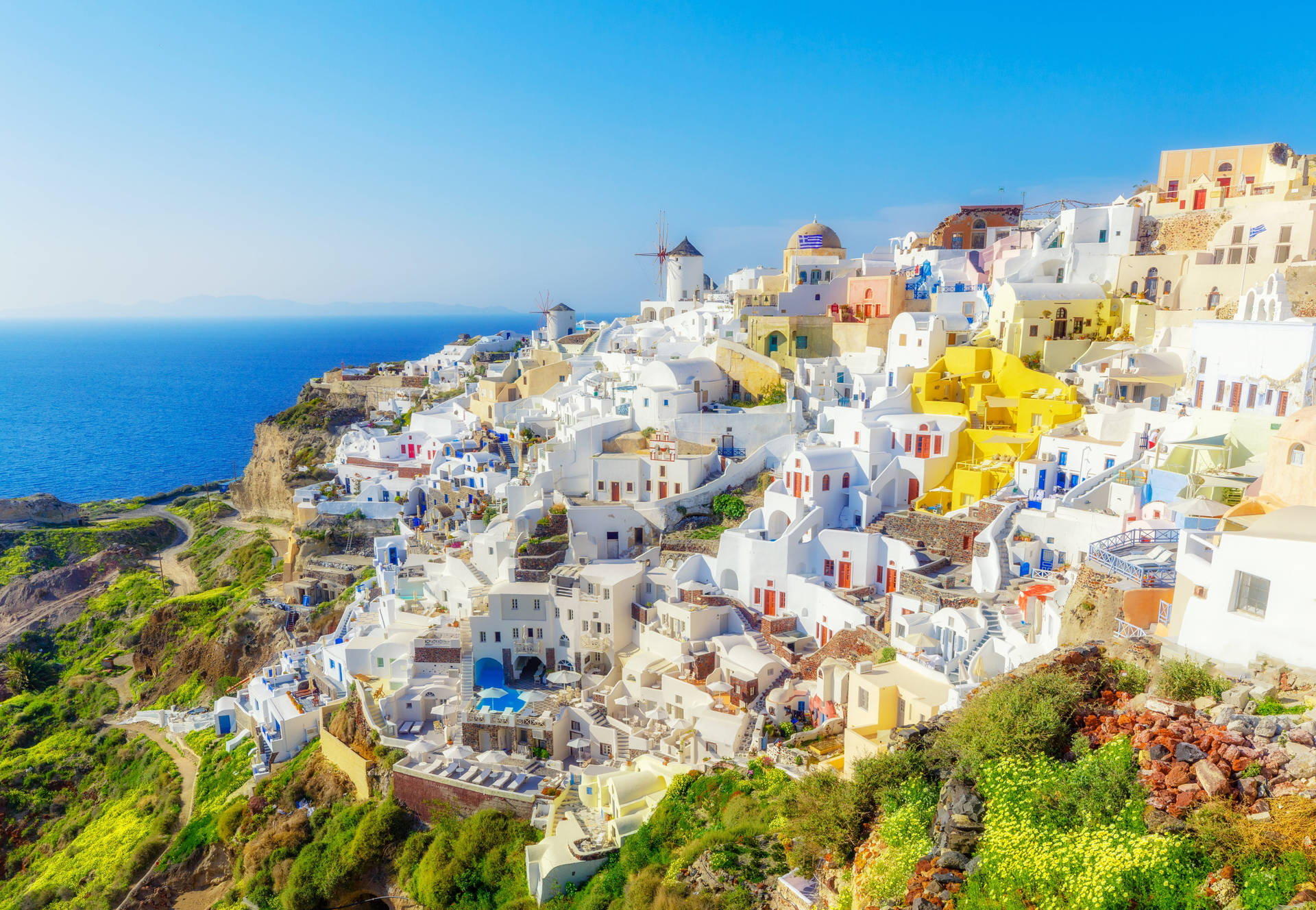 Santorini Greenery