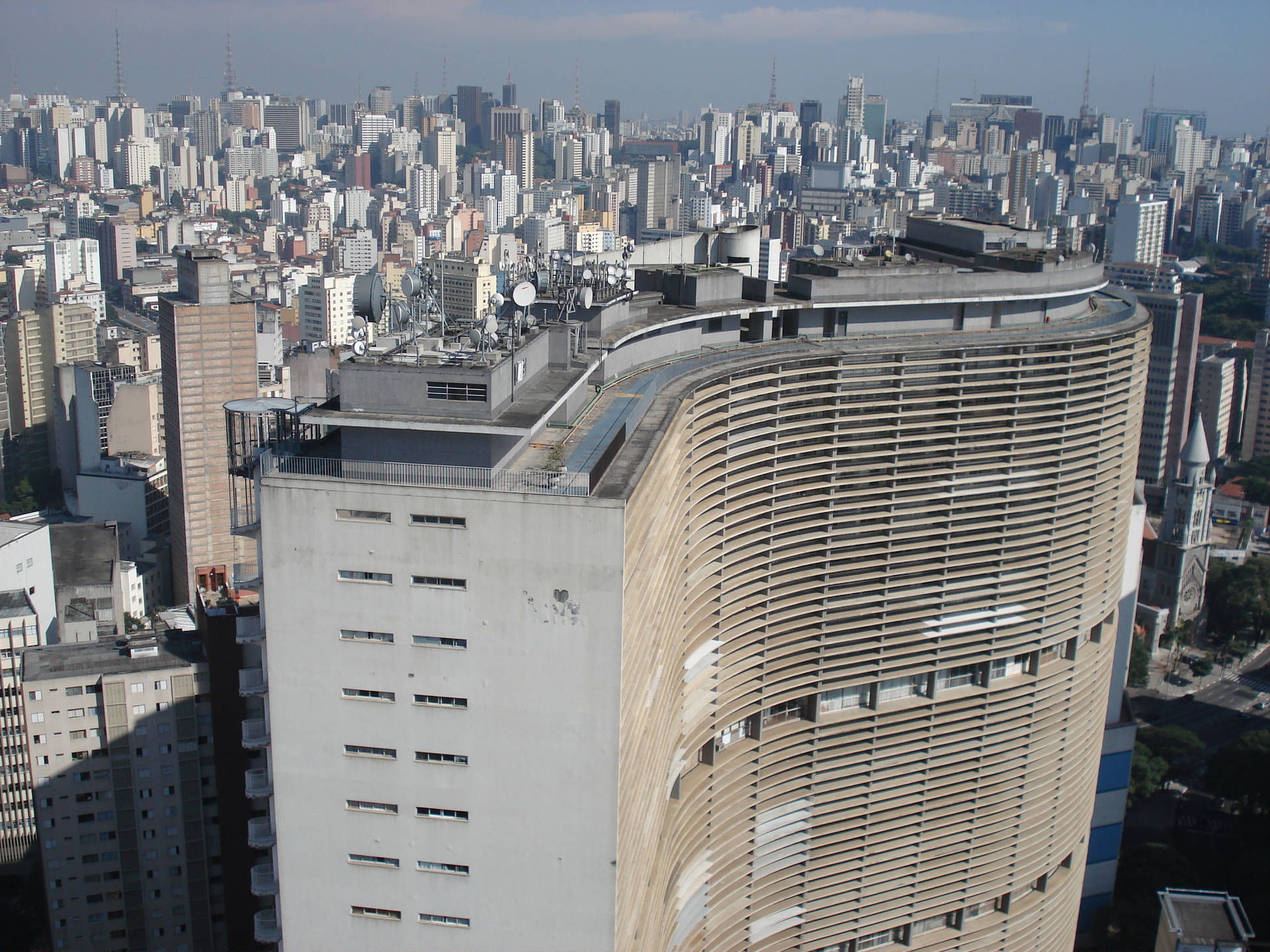 Sao Paulo Brazil Capan Apartment Background