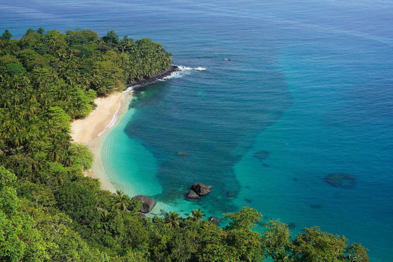 Sao Tome And Principe Coastline