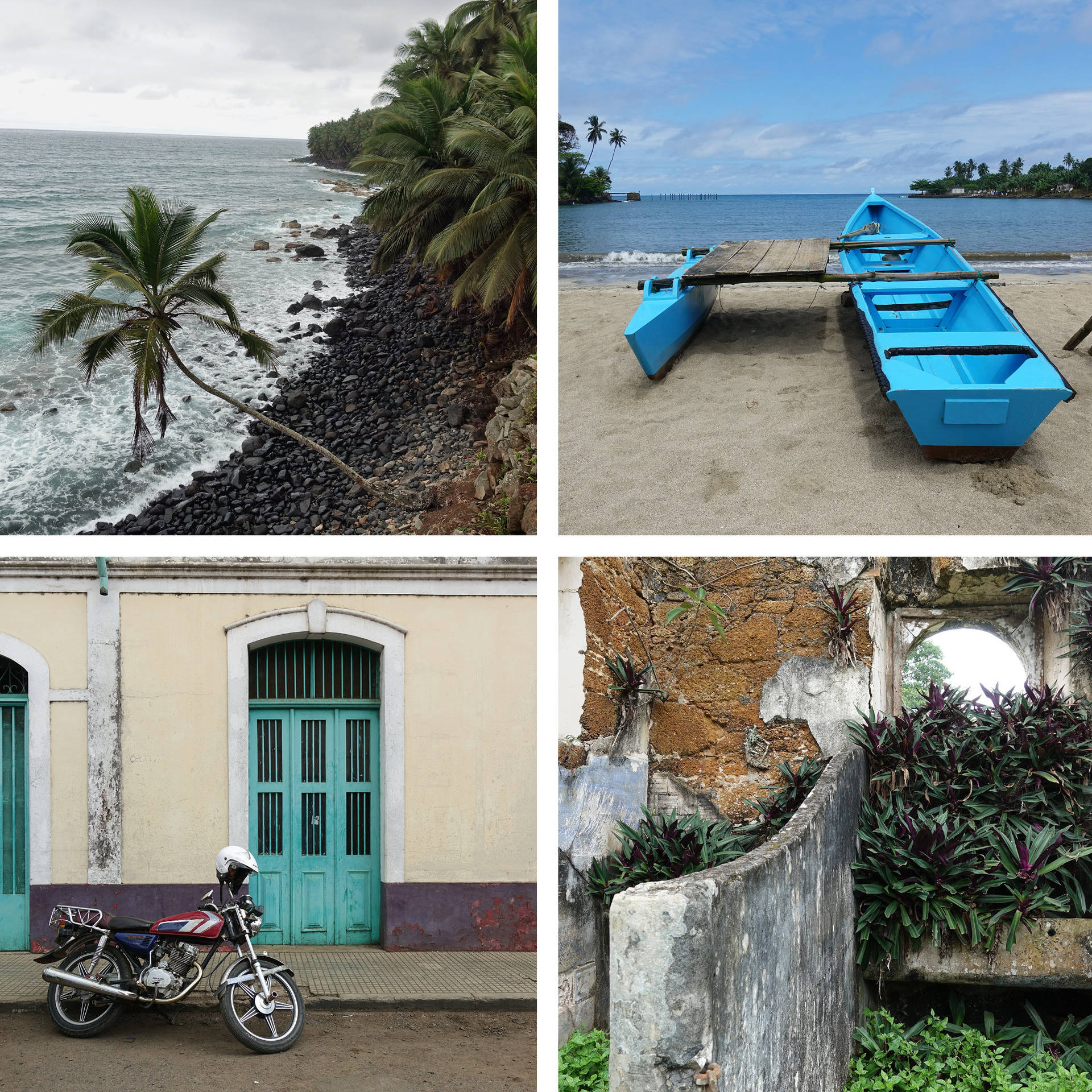 Sao Tome And Principe Collage