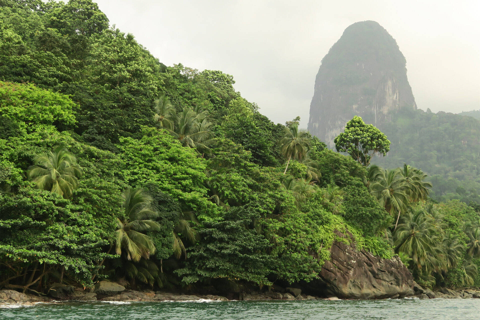 Sao Tome And Principe Green Island