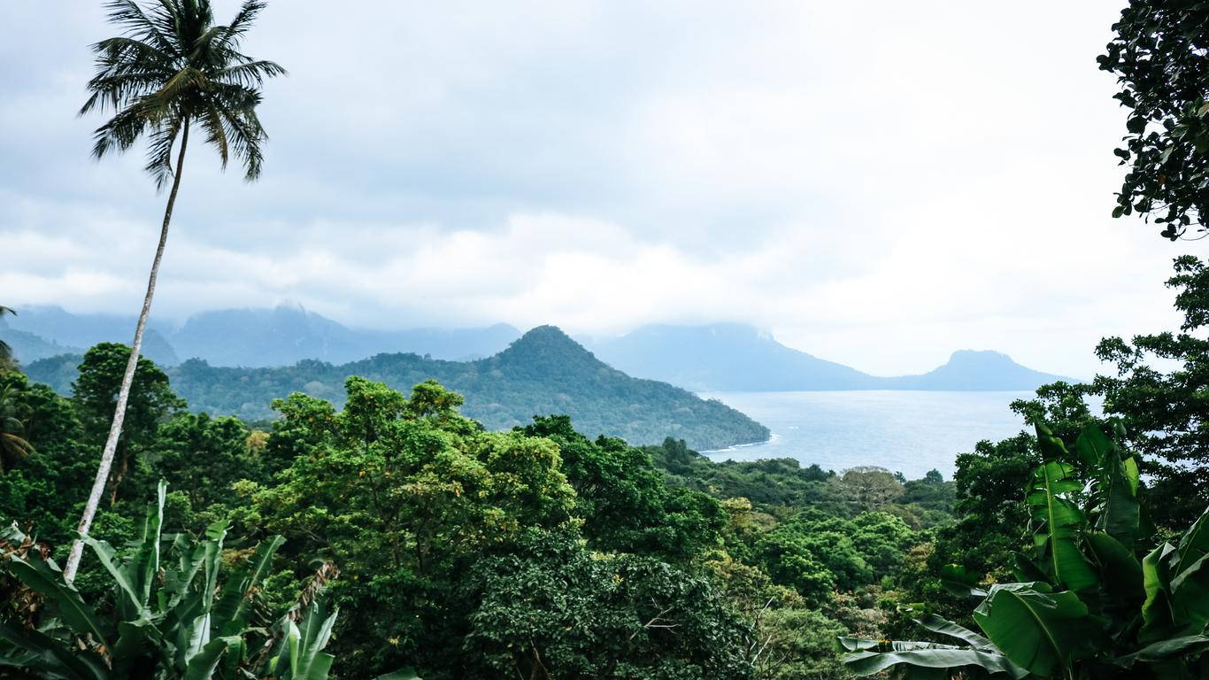 Sao Tome And Principe Lush Island