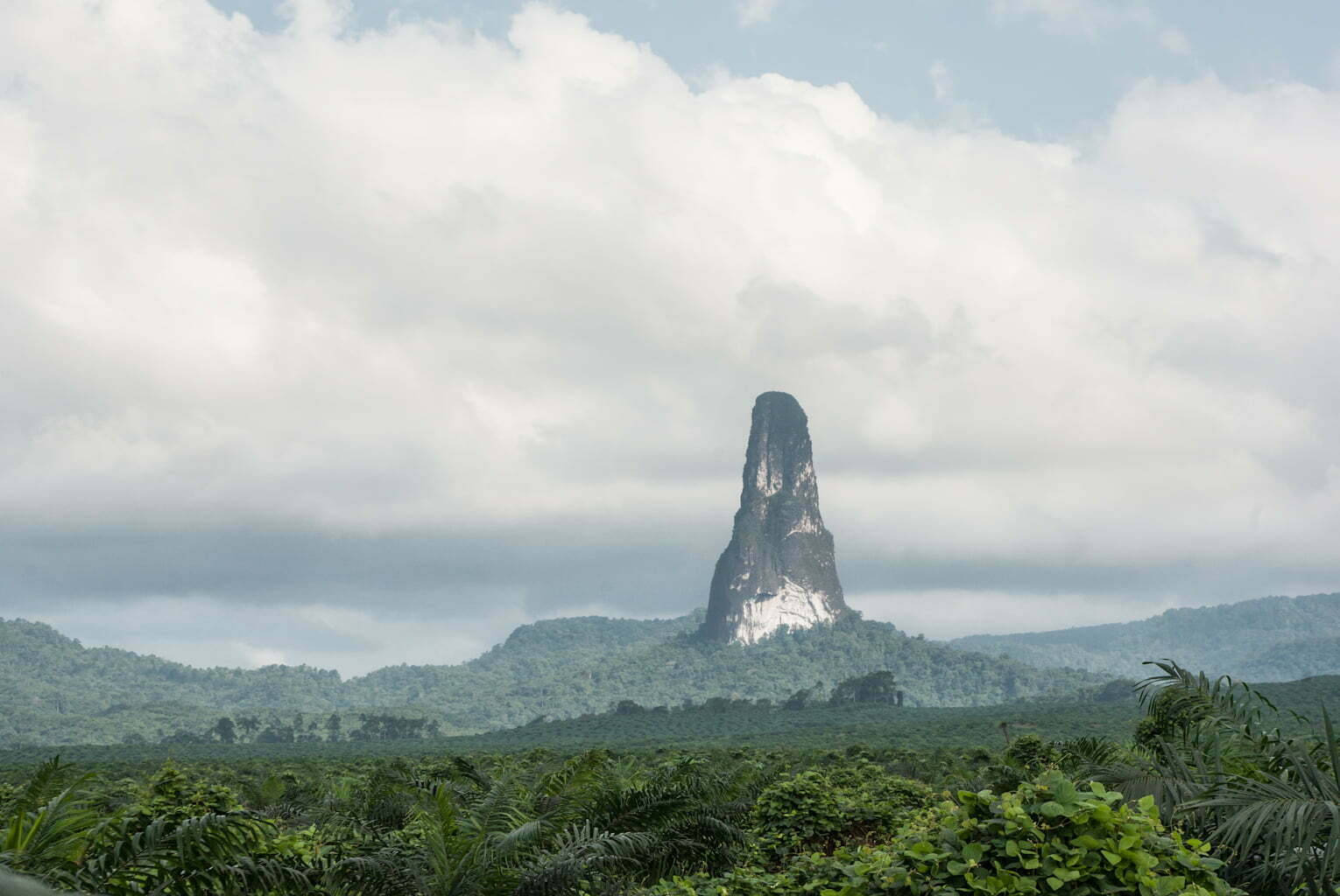 Sao Tome And Principe Mountain Peak