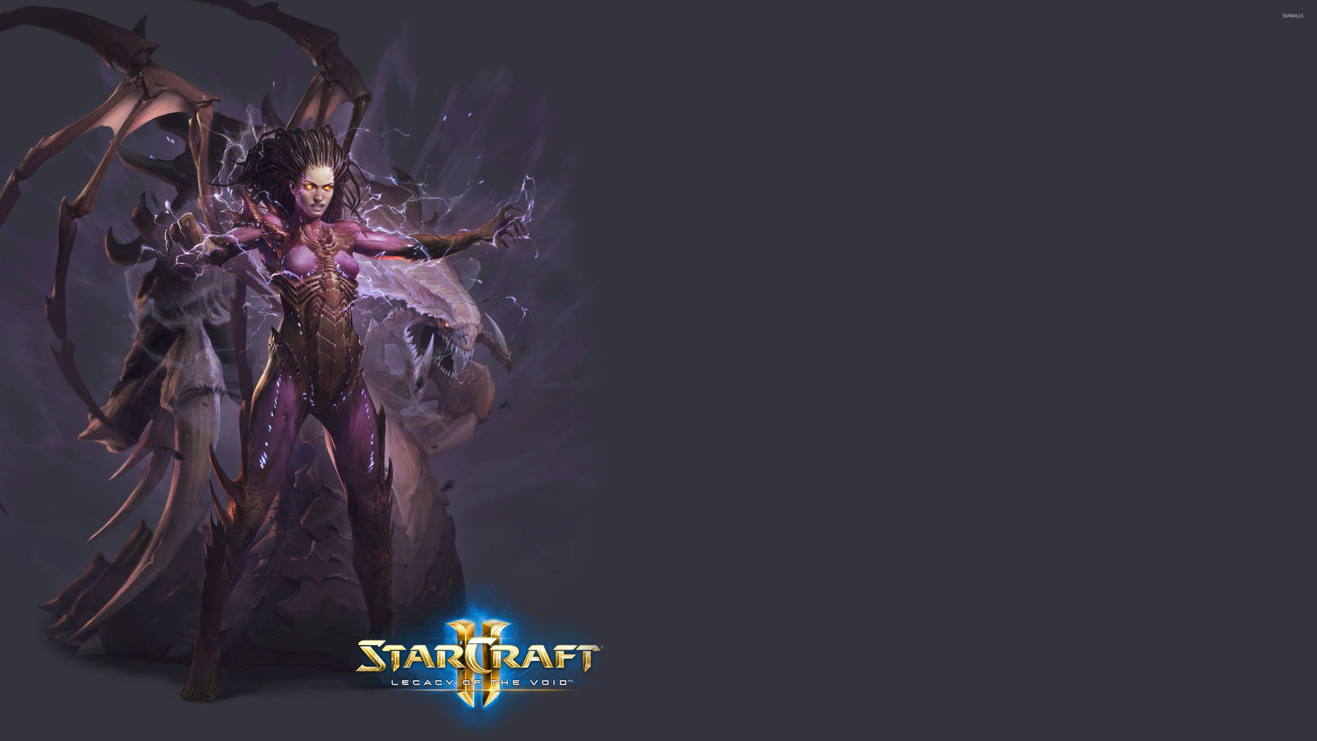 Sarah Kerrigan Zerg Starcraft Background