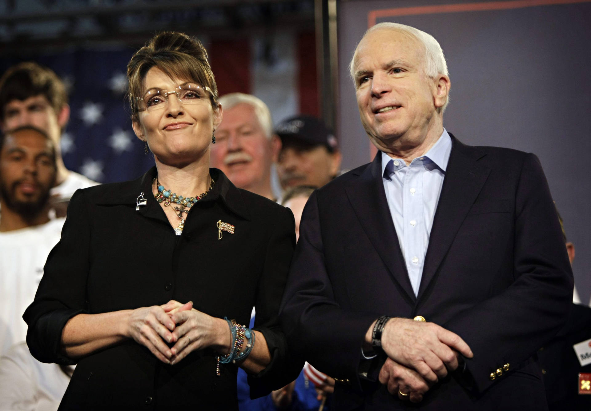 Sarah Palin And John Mccain Background