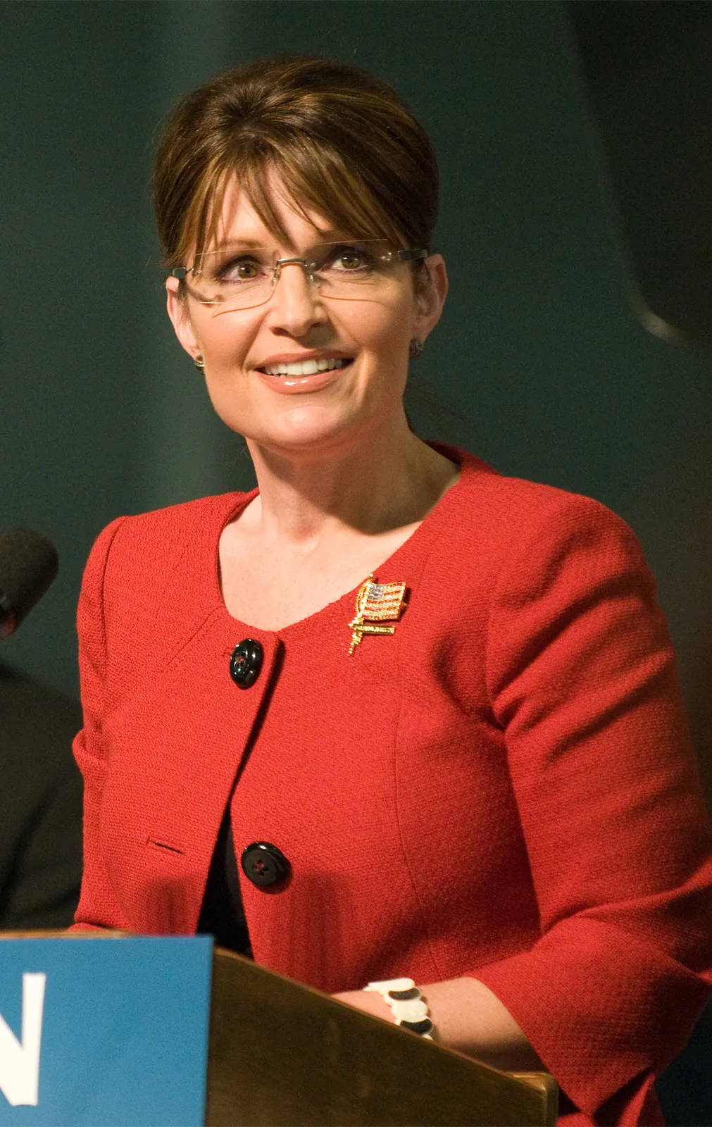 Sarah Palin Speaking At A Conference In Lancaster