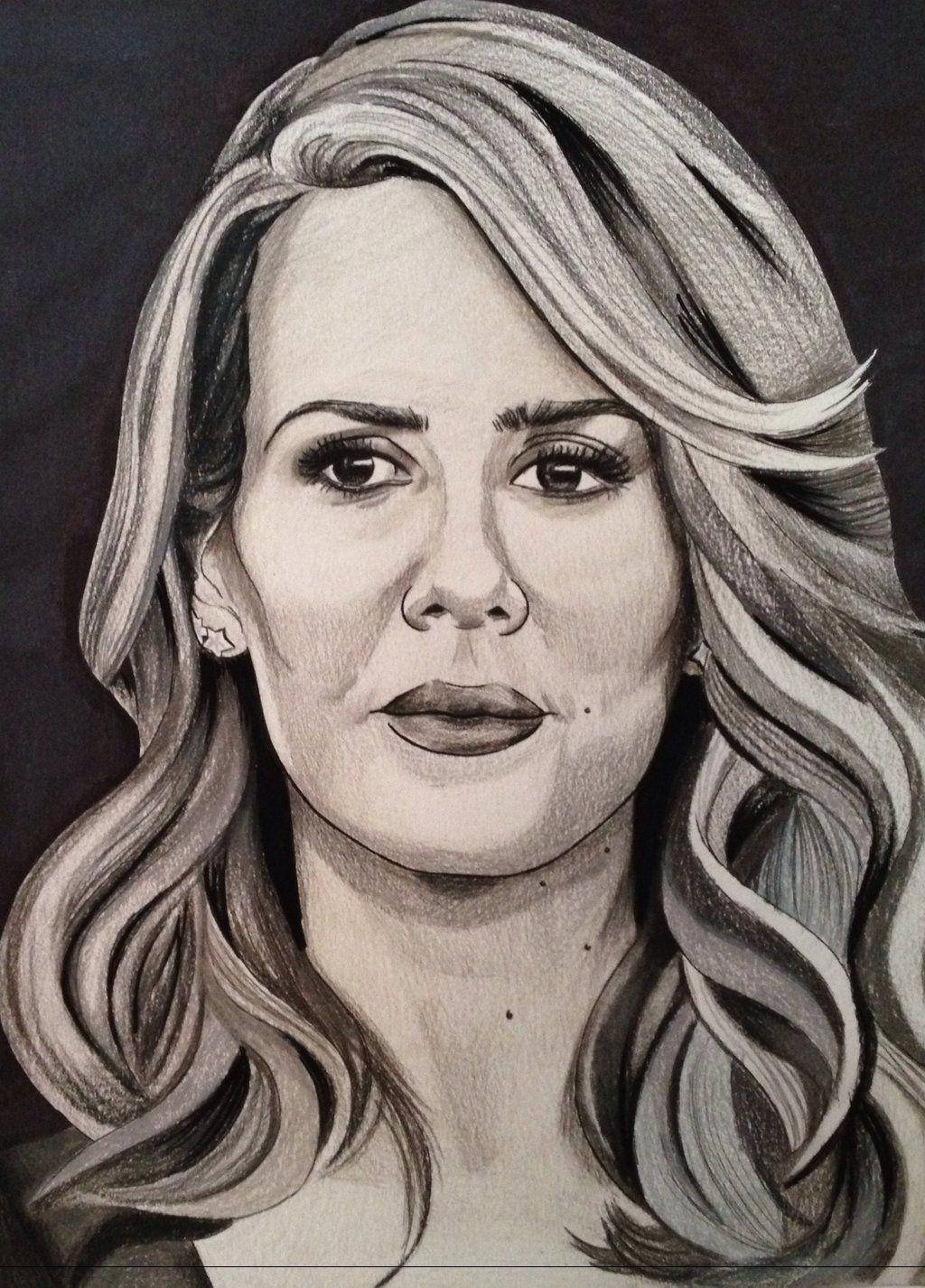 Sarah Paulson Fanart Background