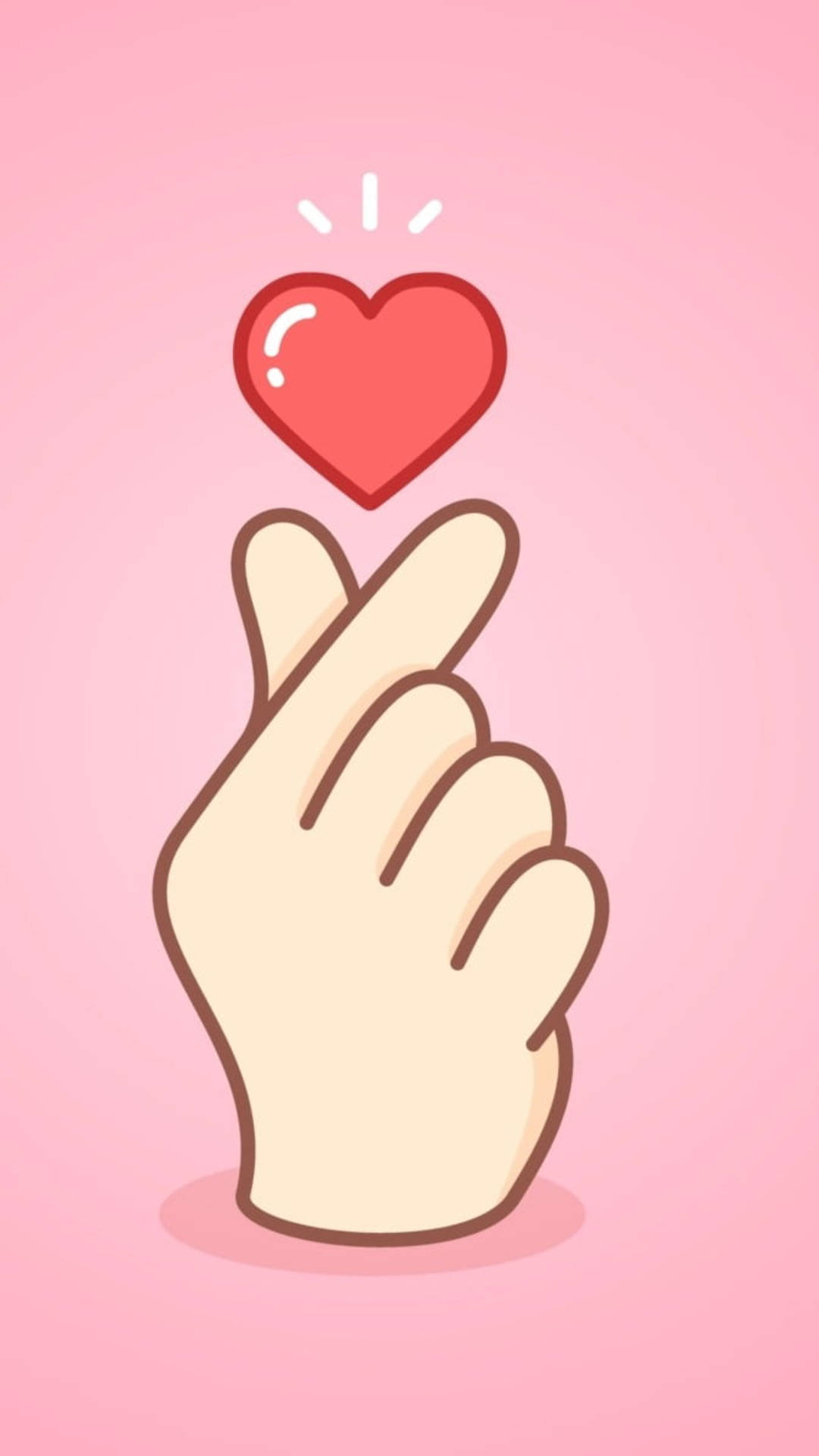 Saranghae Finger Heart Icon