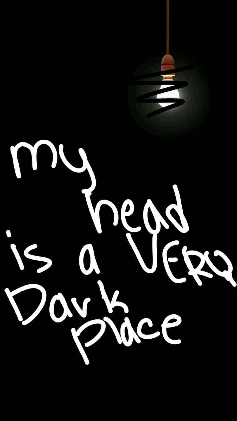 Sarcastic Depressing Quote Background